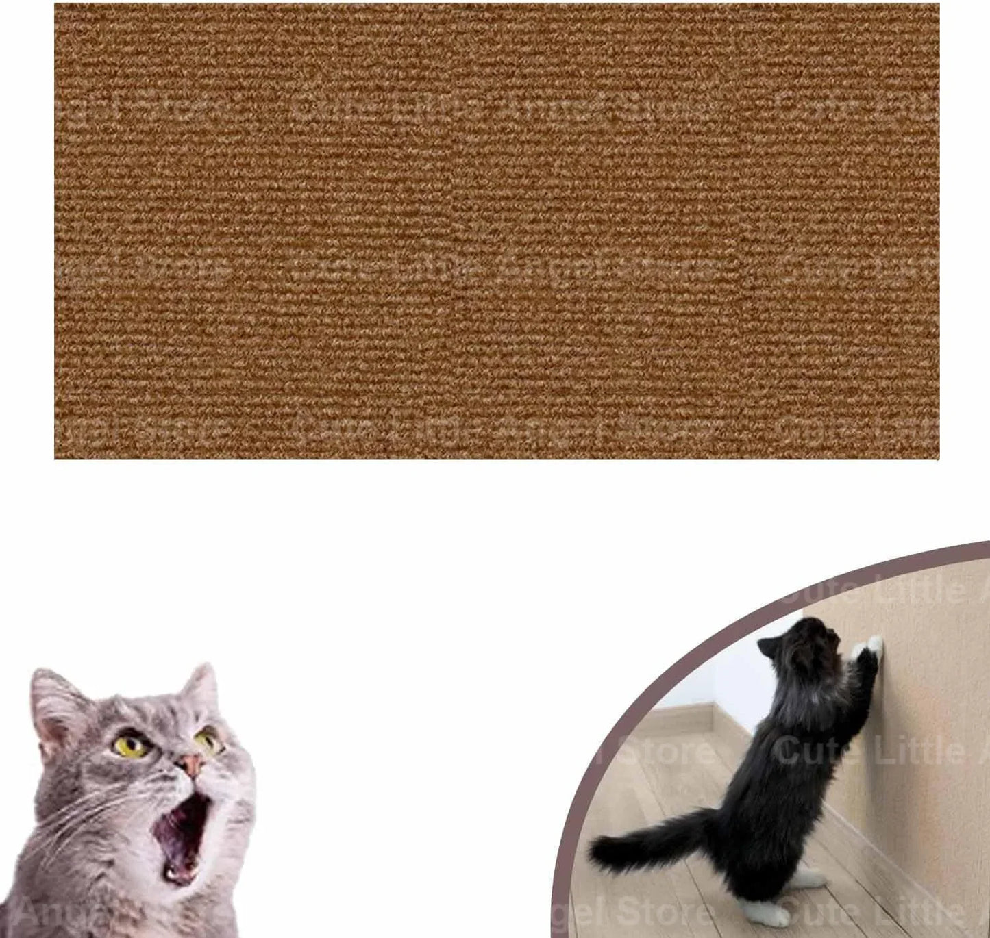 Self-Adhesive Carpet Cats Scratch Board