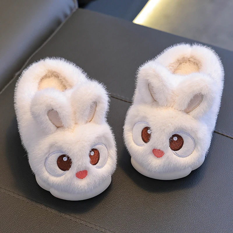 Fluffy Slippers For Girls Boys Kids