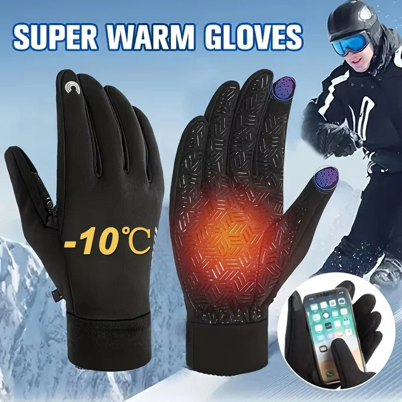 Winter Cycling Gloves Men Gloves