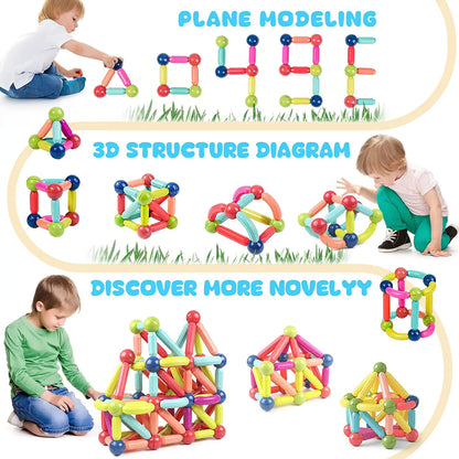 Magnetic Sticks Fun & Learn Set